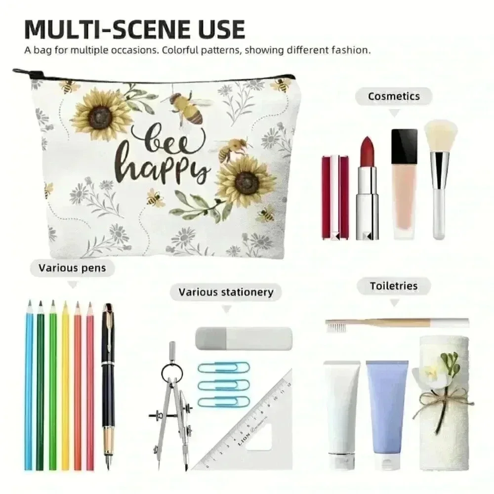 Happy Bee Toiletry Bag